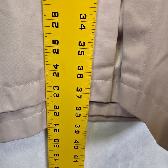 Worthington Trench Coat Womens XL Beige Classic Old Money Timeless Capsule Chic - Picture 5 of 16